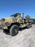 M923A2 5 ton 6x6 Flatbed, Military Issue, Automatic, Tandem Axle, Air Brakes, Pintle Hitch, Trailer