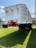 1974 Aluminum 30 ft Dump Trailer, 60,000 lb capacity, 5 stage Lift Cylinder - no leaks, VIN: 3263