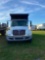 2002 International 4300 Stake Side Dump, DT466 Motor, 6 speed, Pintel Hitch, Under CDL, Rear Barn