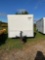 2016 Car Mate Enclosed Trailer, Tandem Axle, Rear Ramp, 2 5/16