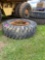 (3) 21.00-35 Tires & Rims for CAT 773