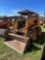 Case 1845C, Rops, Quick Attach, GP Bucket, 33x12-20/8.00 Solid Rubber, Aux Hyd, SN: 145198, Hours: