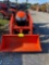 Kubota BX2380, LA344 Front Loader w/ GP Bucket, 60