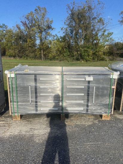 7' - 10 Drawer Work Bench