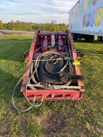 2001 Etnyre Blackhawk Detach Trailer, 24' Slanted Deck, 11' Rear Flat Deck, Hyd Tonge Lift (wet
