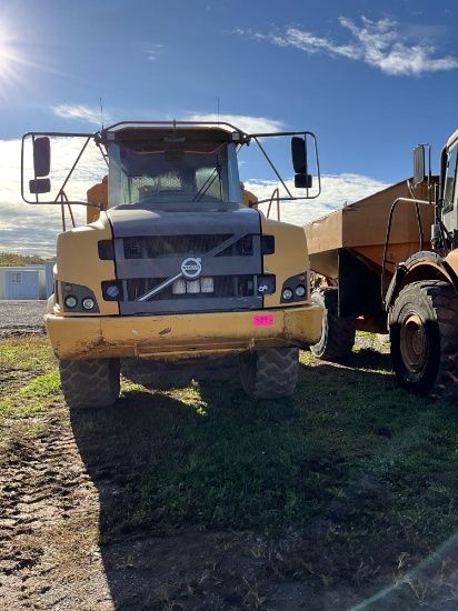 2016 Volvo A30G, 30 Ton Articulated End Dump, SN: 00740247, Hours: 11,352