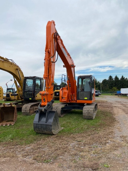 Doosan DX140 CR, Cab, Heat, AC, Plumbed, Coupler, GP Bucket, SN: 005772, Hours: 4931