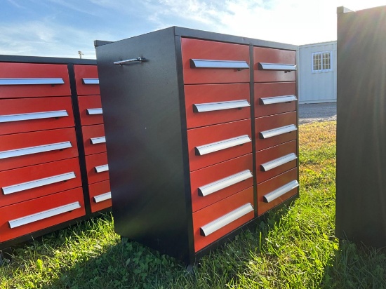 10 Drawer Toolbox/Work Bench