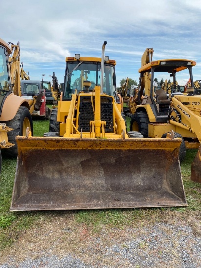 John Deere 310C, Cab, Heat, 4x4, Std Hoe, GP Bucket, SN: 752488, Hours: 8446