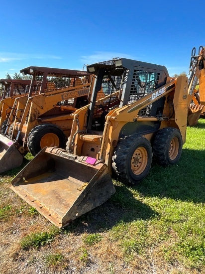 Case 410, Rops, GP Bucket, Quick Attach, Aux Hyd, SN: 460310, Hours: 748