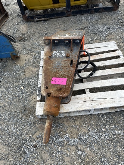 Backhoe/Excavator Hammer Attach