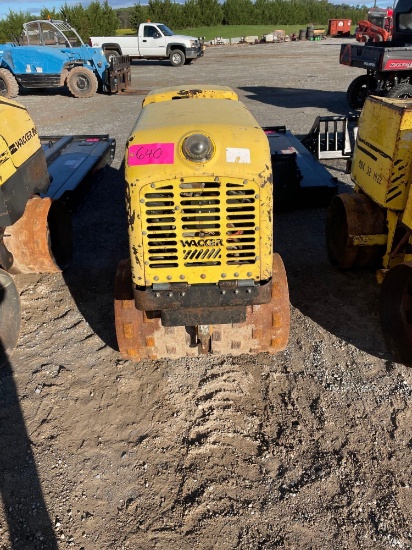 Wacker RT Trencher Roller (remote 1D), SN: No Plate, Hours: 186