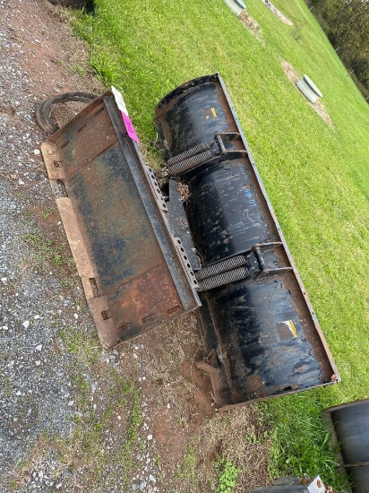 Skid Loader Power Angle Plow