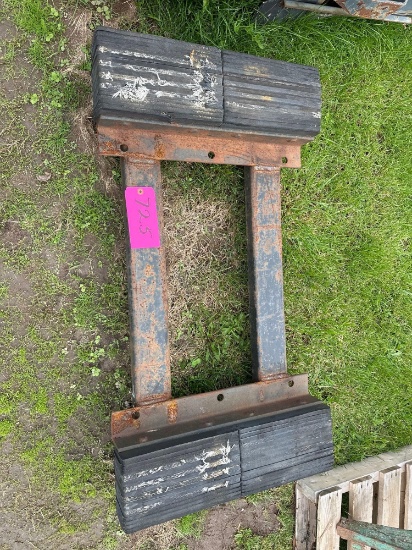 Skid Loader Mount Push Bar