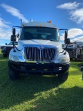 2012 International DuraStar Utility Truck, MaxxForce Motor, Automatic, Air Brakes, Omaha Body, Hose