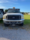 2003 Ford F450 Contractors Dump, PowerStroke DSL, Automatic ,GVWR - 15,000lbs, Storage Boxes,