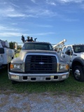 1995 Ford Service Truck, Cummins DSL, Automatic, Air Brakes, Miller Air Pak DSL Welder, Tank/Bottle