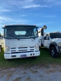 2012 Isuzu Lawn/Sprayer Truck, DSL, Automatic, Underbody Liquid Tanks, 4 Hose Reels, Built In Pump,