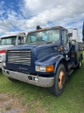 1998 International 4700 Service Truck, T444E, 5 speed, IMT 5016 Crane, Outriggers, Bottle/Tank