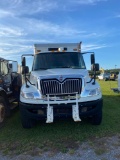 2011 IH 4300 Mobile Shop Truck, MaxxForce DSL, Allison Auto, A/B, Ext Cab, Pintle Hitch, GVW