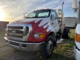 2007 Ford F750 C&C, Cummins DSL, 7 speed, GVWR - 25,999lbs, VIN: 3FRNF75H97V426575, Miles: 106,947