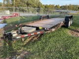 2018 Cam Superline Tilt Deck Trailer, Pintle...Hitch, Tandem Axle, Mechanical Brakes, Storage Box,