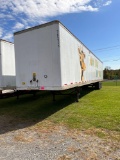 1993... Strick 53ft Box Trailer, Air Brakes, Tandem Slide Axles, VIN: 1S12E85366PE353040