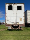 1992 53ft Trailmobile...Storage Trailer, Air Brakes, Tandem Axle, Barn Doors, GVWR-65,000lbs, VIN: