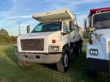 2008 GMC C8500 Tandem Axle Dump, Isuzu DSL, Automatic, GVWR - 27,216lbs, Tarper, Pintle...Hitch, Ste