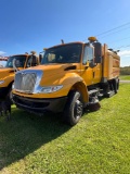 2011 International DuraStar Sweeper Truck, MaxxForce DT Motor, Automatic, Elgin Crosswind System,