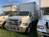 2004 Ford F650 Box Truck, CAT C7 Acert Motor, 7 speed, Morgan Box 20', VIN: 3FRNF65T74V664693,