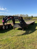 2008 Load-Max 40' Gooseneck Trailer, Tandem Axle, Storage Box, Rub Rails, VIN: 5LBGF402581013202