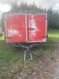 1991 Haulmark Enclosed Trailer, Tandem Axle, 2 5/16