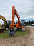 Doosan DX140 CR, Cab, Heat, AC, Plumbed, Coupler, GP Bucket, SN: 005772, Hours: 4931