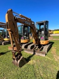 Case CX36B, Cab, Heat, AC, Leveling Blade, GP Bucket, Plumbed, SN: N63475, Hours: 2876