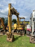 Kobelco SK50OU, O-rops, Leveling Blade, Knuckle Boom, GP Bucket, SN: J00954, Hours: 897 (showing)