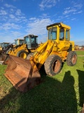 John Deere 444, Cab, Heat, GP Bucket, 15.5-25 L-2 Rubber, SN: 09799T, Hours: 8842