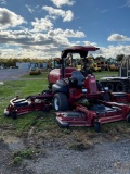 Toro Groundmaster 5900 Batwing Mower, Canopy, Rear Steering, DSL, SN: 000103, Hours: 1506