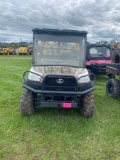 Kubota RTV X1140, Rops, Hyd Expandable Dump Bed, 4 Seater, 4WD, DSL, Front Windshield, SN: 12182,