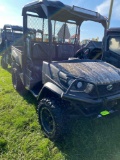 Kubota RTV-XG850, 4wd, Manual Dump Bed, Brushguard, Rops, Gas Motor, SN: 13565, Hours: 196