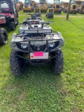 Yamaha Bruin 350 ATV, 4x4 on command, Front and Back Racks, Light Bar, Electric & Pull Start