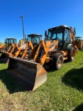 2015 Case 580 Super NWT, Cab, Heat, AC, Front & Rear GP Buckets, Aux Hyd, Plumbed, 4x4, DEF,