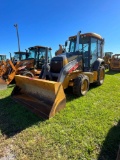 2015 John Deere 310SL, Cab, Heat, AC, Front & Rear GP Buckets, Extenda-Hoe, Outriggers, 4x4, DEF,