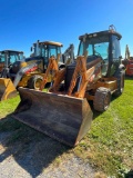 Case 580 Super M, Cab, Heat, AC, Front & Rear GP. Buckets, Extenda-hoe, 4x4, SN: 304688, Hours: 1837