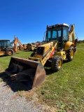 New Holland B95, Cab, Heat, AC, Fgront & Rear GP Buckets, Grading & Trench Buckets included, 4x4,
