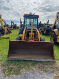John Deere 310 SG, Cab, Heat, AC, 4x4, Ext Hoe, GP Bucket, SN: 959402, Hours: 7021