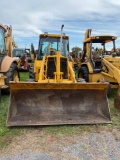 John Deere 310C, Cab, Heat, 4x4, Std Hoe, GP Bucket, SN: 752488, Hours: 8446