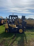 Daewoo G25E, Warehouse Fork Lift, Propane, 3 Stage Mast, Side Shift, No Tank, SN: CX-07144, Hours: