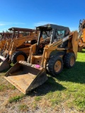 Case 410, Rops, GP Bucket, Quick Attach, Aux Hyd, SN: 460310, Hours: 748