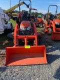 Kubota BX2680, LA344 front loader w/ GP Bucket, 60